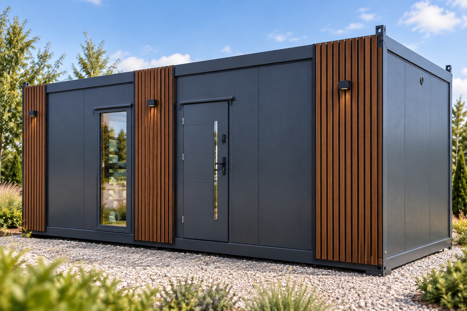 3 meter brede prefab woonunit van Wonen in 1 Dag