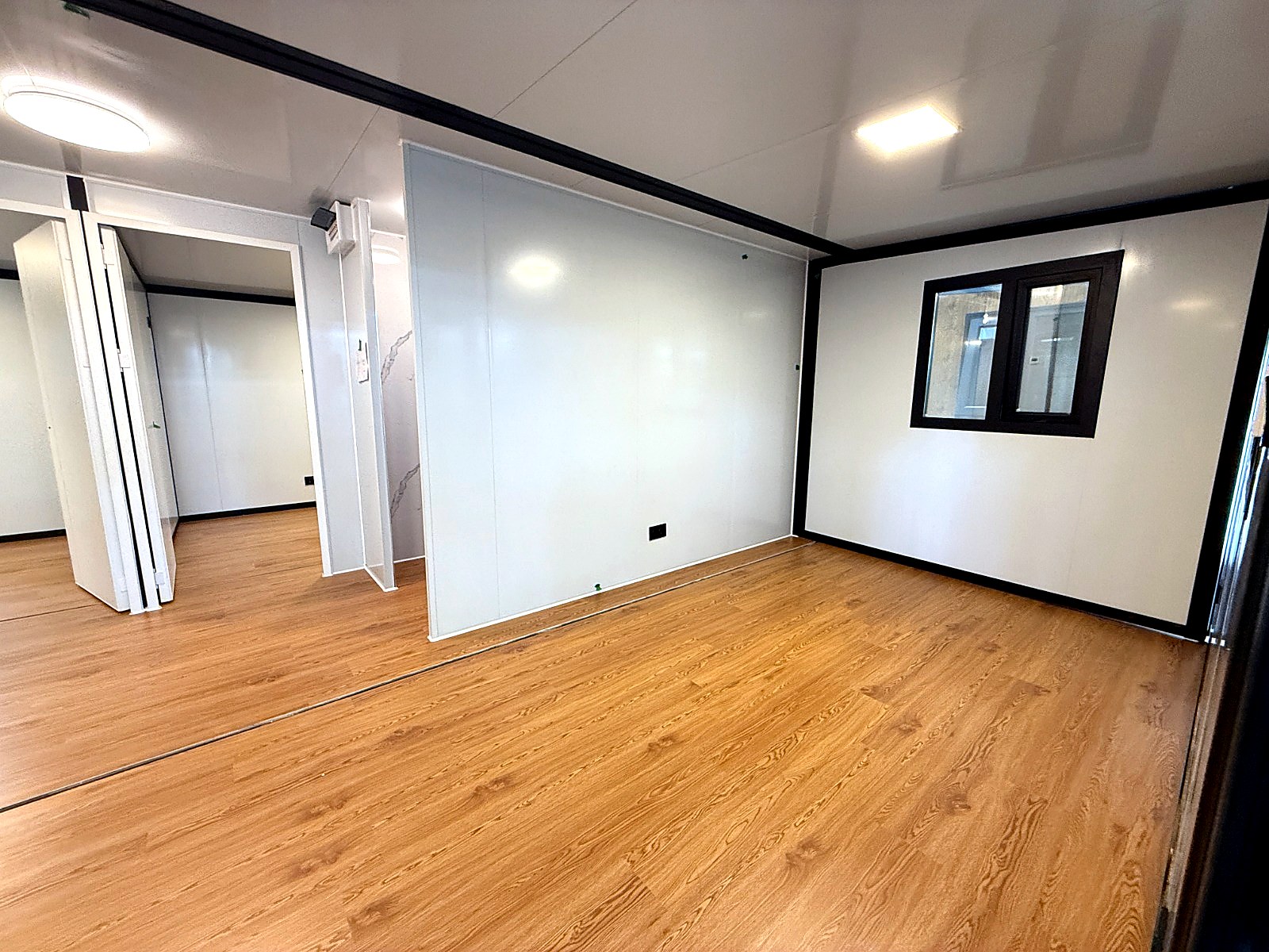 Keuken en kamerindeling van Model Trio van Wonen in 1 Dag